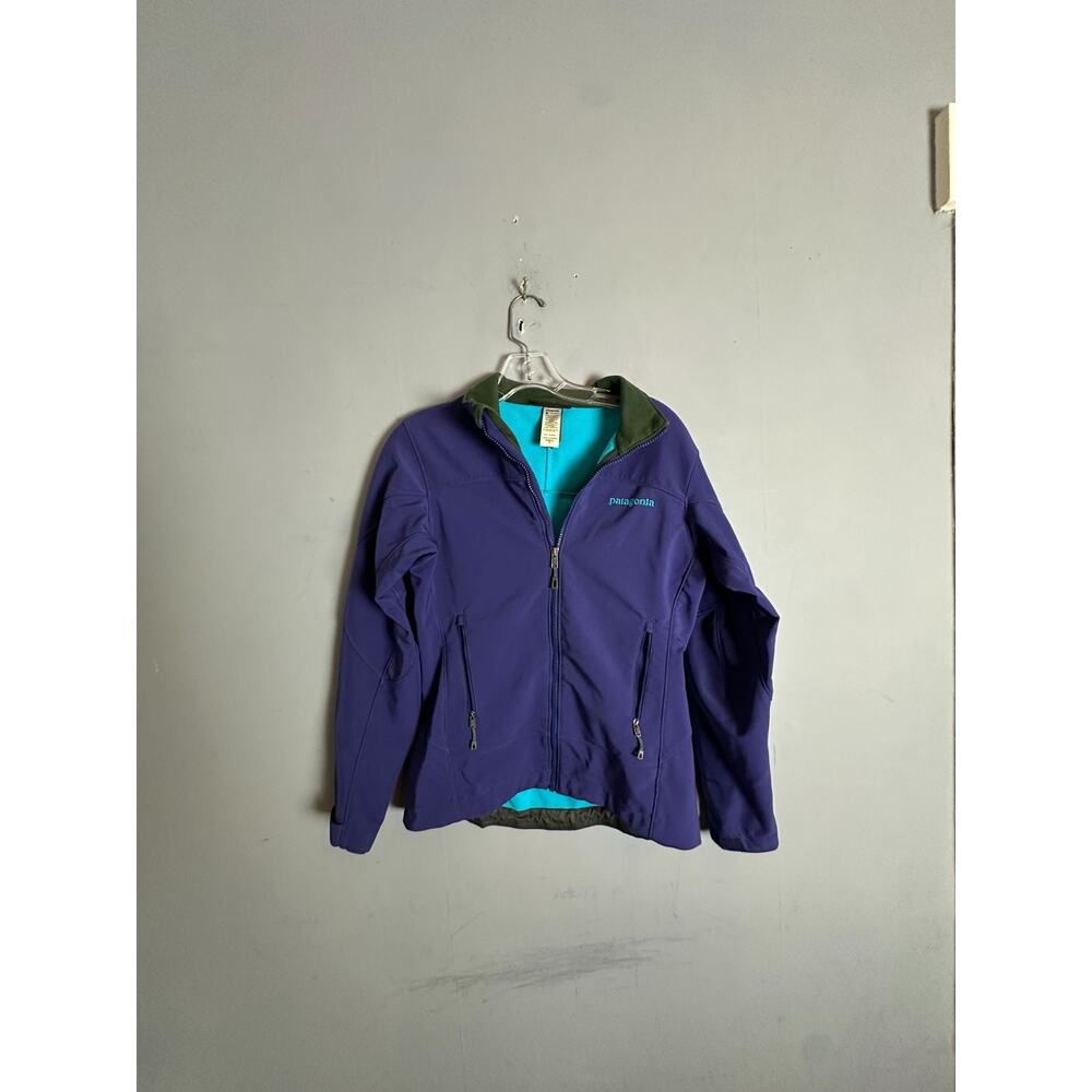 Patagonia Women’s Adze Softshell Jacket XS Blue Green